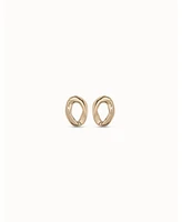 UNOde50 Metal Alloy Oval Shaped Earrings