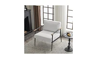 Slickblue Modern Chic Accent Chair with Metal Frame - Stylish Seating for Any Space