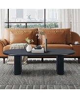 Slickblue 51'' Tapered Tabletop Coffee Table for Modern Living Room Decor