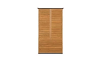 Slickblue Single Slope Top Fir Garden Storage Box – Weather-Resistant Storage Solution