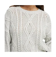 Cotton On Women's Oversized Cable Sweater