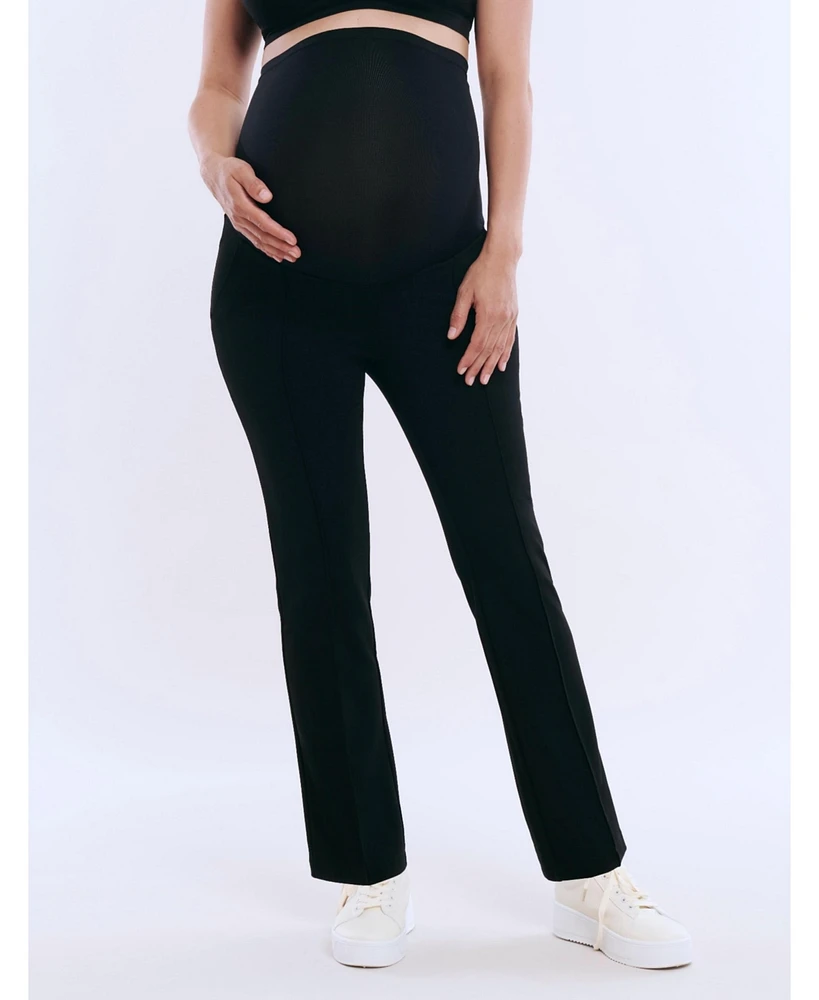 Women's Mia Secret Fit Over the Belly Slim Straight Leg Pant - Motherhood Maternity