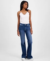 7 For All Mankind Women's Dojo Tailorless Bootcut Jeans