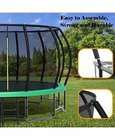 Streamdale Furniture Safe & Reliable 15 Ft Trampoline with Net & Ladder