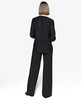 Karl Lagerfeld Paris Women's Pintucked Blouse