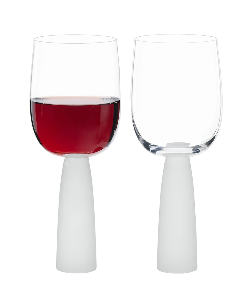 Anton Studio Designs Oslo Wine Glasses Frost, Set of 2