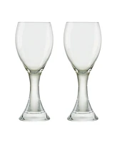 Anton Studio Designs Manhattan White Wine Glasses, Set of 2