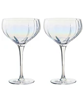 Anton Studio Designs Palazzo Champagne Coupes, Set of 2