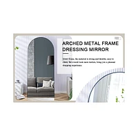 Streamdale Furniture Warm Mirror | Anti-Scratch | Easy Install | Reveal Your Radiance