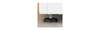 Adjustable Metal Storage Cabinet with Sturdy Shelves and Wall Mountable Design