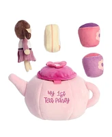 ebba Small My Lil Tea Party Baby Talk Engaging Baby Plush Toy Purple 9"