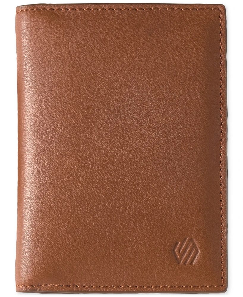 Johnston & Murphy Men's Pebbled Leather Bifold Wallet