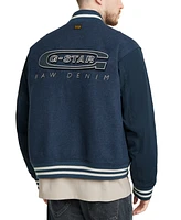 G-Star Raw Men's Logo Varsity Bomber Jacket