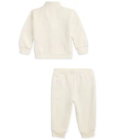 Polo Ralph Lauren Baby Jacket & Joggers Outfit Set