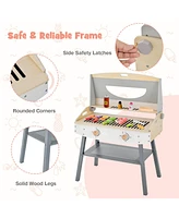 Gouun Kids Barbecue Grill Playset for Girls and Boys Aged 3+