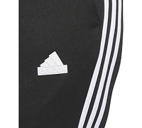 adidas Plus Three-Stripe Snap-Hem Track Pants