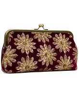 Patricia Nash Potenaz Small Velvet Kisslock Bag