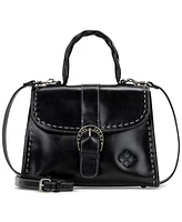 Patricia Nash Ruby Top Handle Small Leather Crossbody