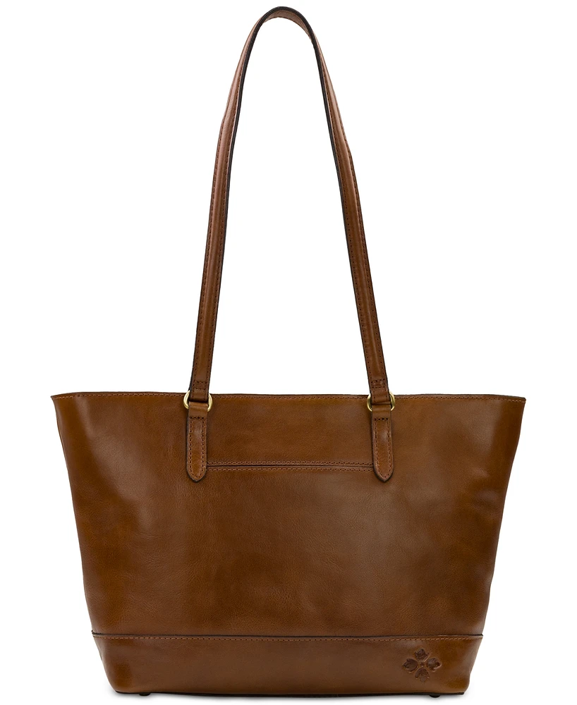 Patricia Nash Violetti Large Leather Tote