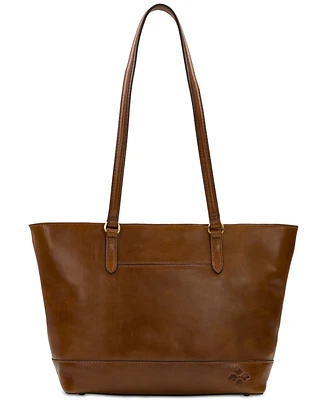 Patricia Nash Violetti Large Leather Tote