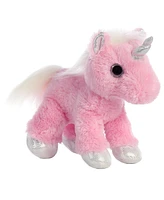 Aurora Medium Blossom Unicorn Sparkle Tales Enchanting Plush Toy Pink 12"