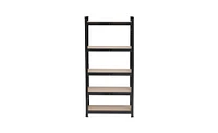 Slickblue 5-Tier Heavy Duty Metal Shelving Rack Unit - Black