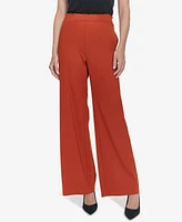 Halston Women's Pull-On Straight-Leg Pants