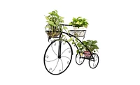 Slickblue Paint Bicycle Shape 3 Plant Stand