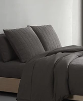 Calvin Klein Melange Flannel Sham Pair