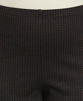Rafaella Plus Houndstooth Pull On Pants