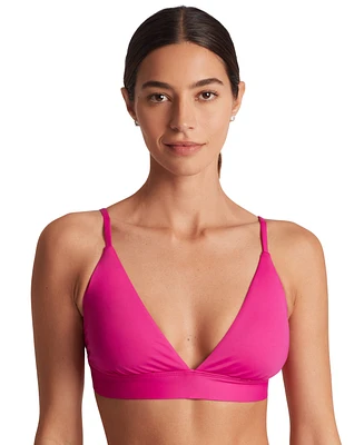 Lauren Ralph Women's Triangle V-Neck Bikini Top