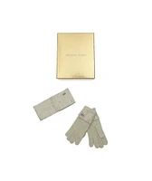 Michael Kors Women's Studded Gloves & Headband Boxed Gift Set