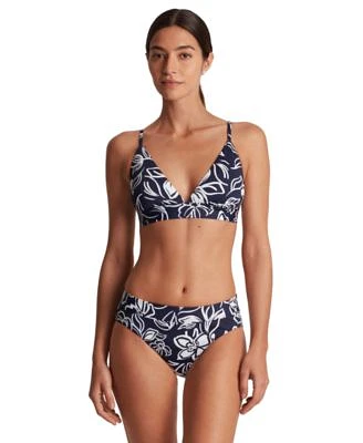 Lauren Ralph Lauren Womens Floral Print V Neck Bikini Top Hipster Bottoms