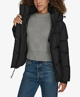 Levi's Women's Quilted Hooded Puffer Jacket