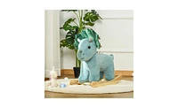 Slickblue Baby Rocking Horse for Ages 3 to 6 Years Safe and Engaging Ride-On Toy for Kids