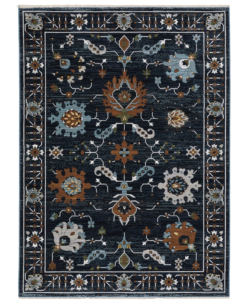 Oriental Weavers Keira KEI08 2'3"x7'6" Runner Area Rug