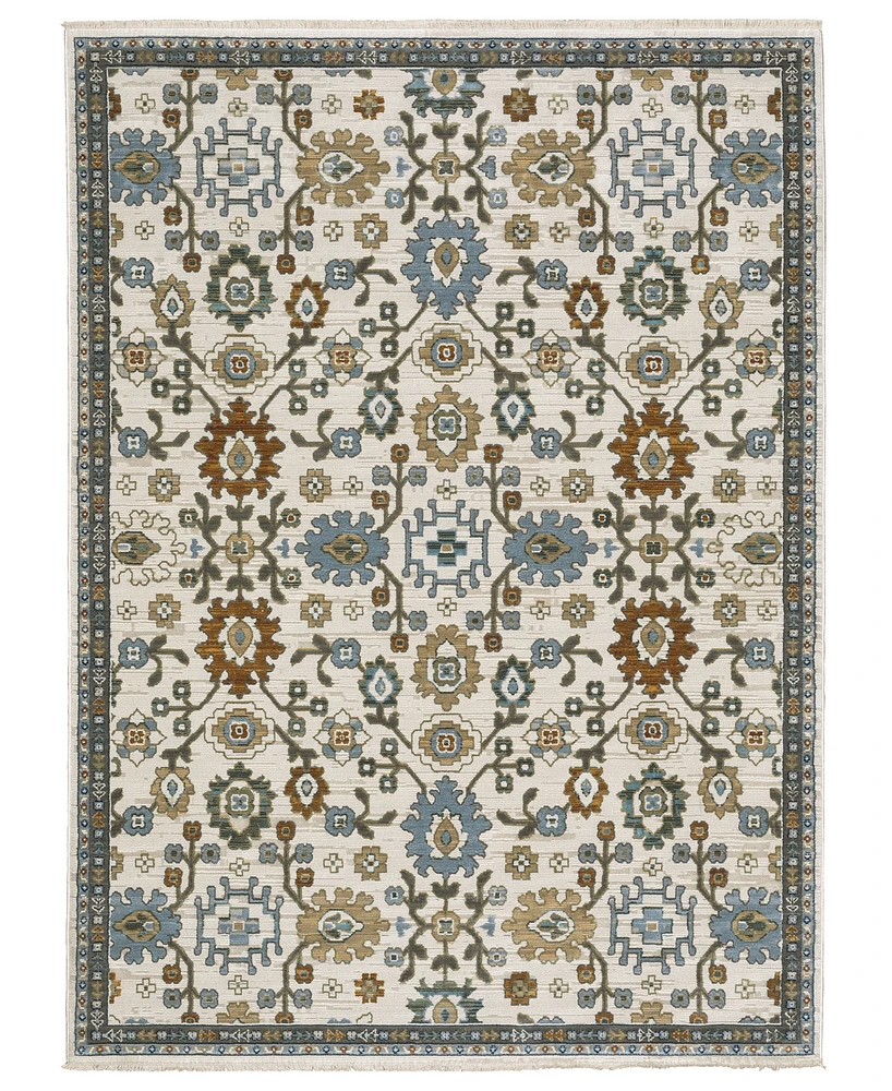 Oriental Weavers Keira KEI02 2'3"x7'6" Runner Area Rug