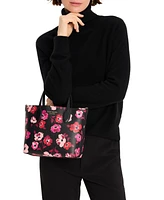 Kate Spade New York Women's Bleecker Fall Poppies Medium Tote Bag