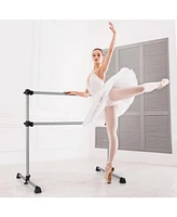 Hongge 4 Feet Double Ballet Barre Bar with Adjustable Height