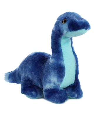 Aurora Small Brachiosaurus Dinos & Dragons Ferocious Plush Toy Blue 8.5"