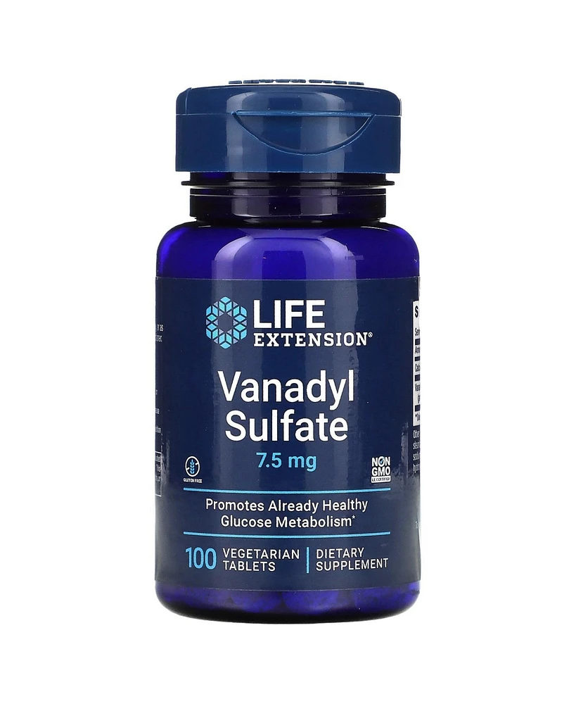 Life Extension Vanadyl Sulfate 7.5 mg