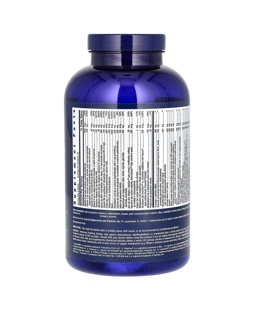 Life Extension Mix Tablets with Extra Niacin 240 Tablets
