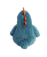 Aurora Large Da Dino Sluuumpy Cozy Plush Toy Blue 15"