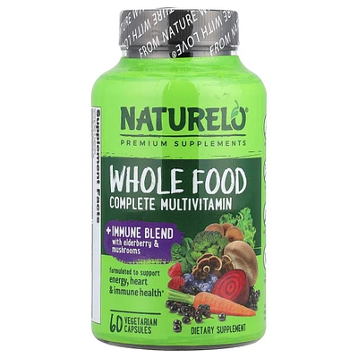 Naturelo Whole Food Complete Multivitamin + Immune Blend