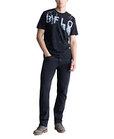 Buffalo David Bitton Men's Tucson Short Sleeve Crewneck Logo Graphic T-Shirt