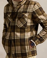 Polo Ralph Lauren Men's Plaid Fleece Shirt Jacket