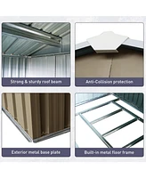 Sturdy Eco-Smart Shed with Vent Vents & Padlock Security