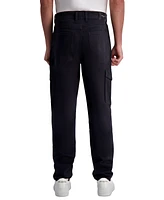 Karl Lagerfeld Paris Men's Peached Slim-Fit Cargo Pants