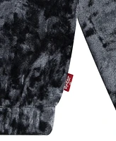 Levi's Big Girls Long Sleeve Crushed Velour Top