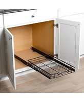 Florida Brands Black Pull Out Cabinet Organizer x 21 In